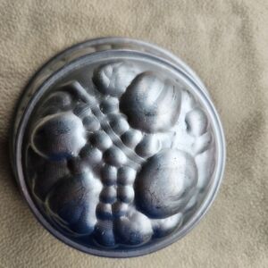 Vintage Silver Aluminum Jello Mold